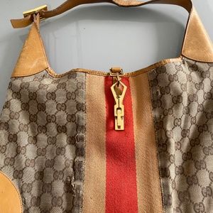 Gucci hobo for projects of upcycling authentic